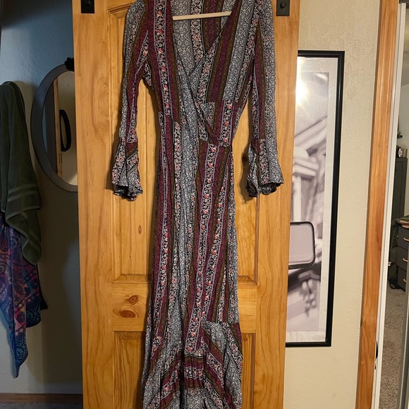 Boho Wrap Dress - Picture 5 of 5